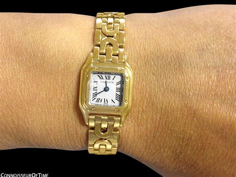 mini panthere cartier|Cartier ladies panthere 18k gold.